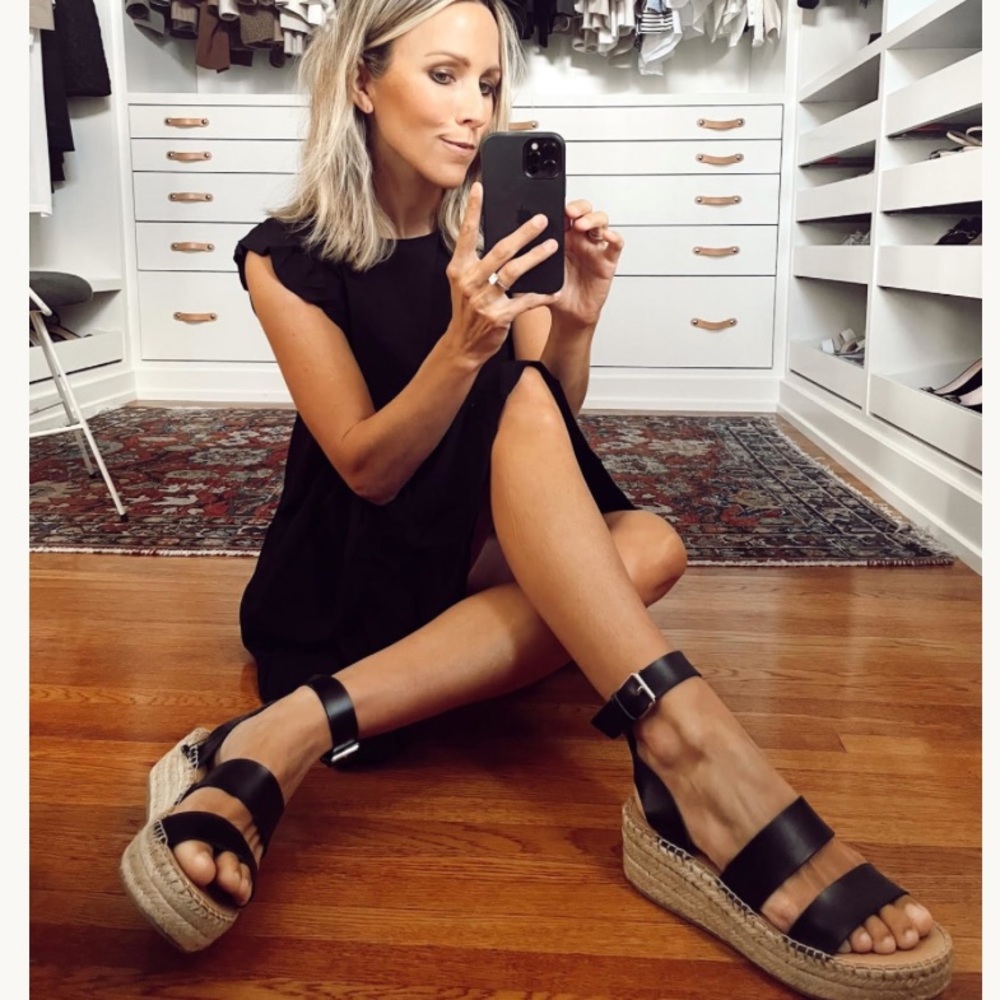 THE DROP Women's Listilla Espadrille Wedge Sandal - Picture 2 of 10